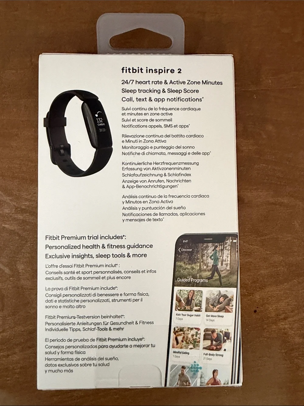 fitbit Inspire 2 Fitness Tracker - Black NWT